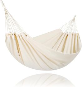 Portable Tree Hammock, Double Hammocks 2 Person with Outer Bag (size: Beige   X-Large)