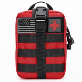 Tactical First Aid Bag IFAK Pouch (Color: Army Green|Black|Khaki|Red)